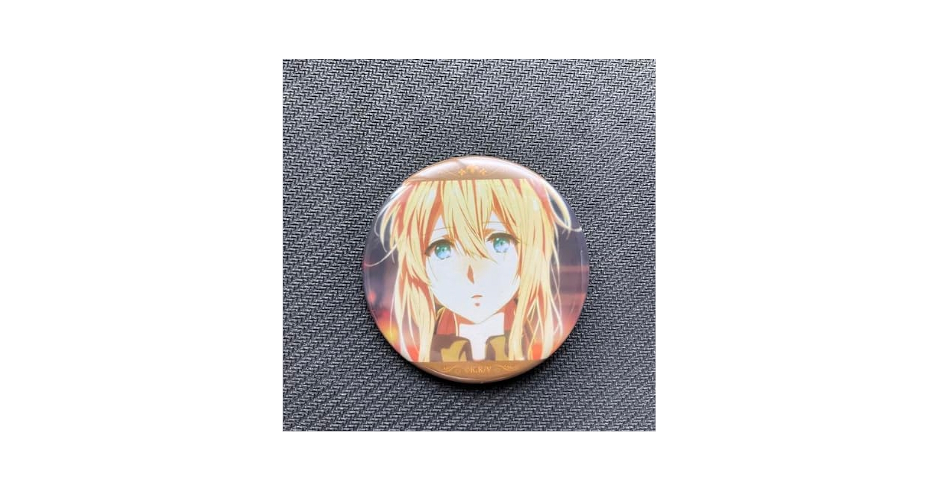 Amazon.co.jp: ヴァイオレット・エヴァーガーデン 缶バッジ 京