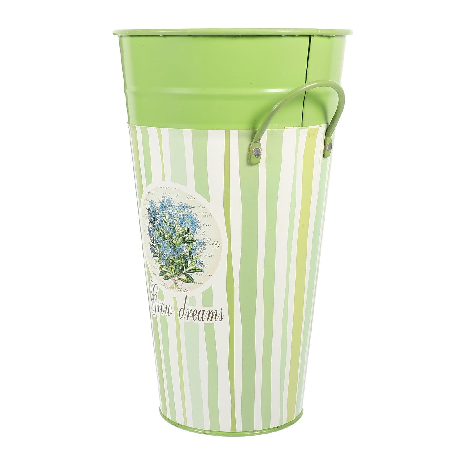 Porte-ustensiles pour fête en fer forgé NUOBESTY vert 15x255 cm