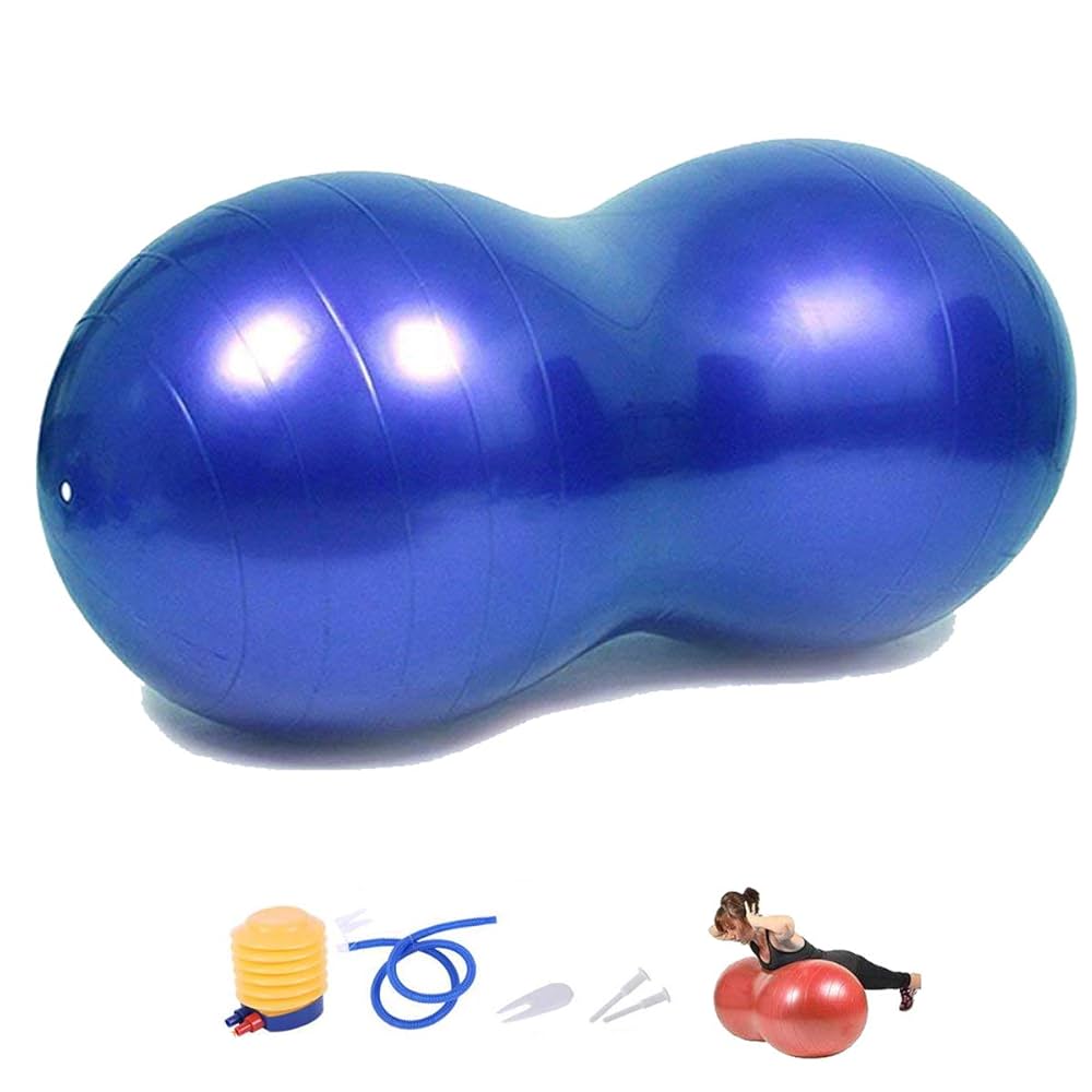 バランスボール ブルー ヨガ Amazon | IRONMAN CLUB(鉄人倶楽部)ヨガ ボール 65cm ブルー IMC