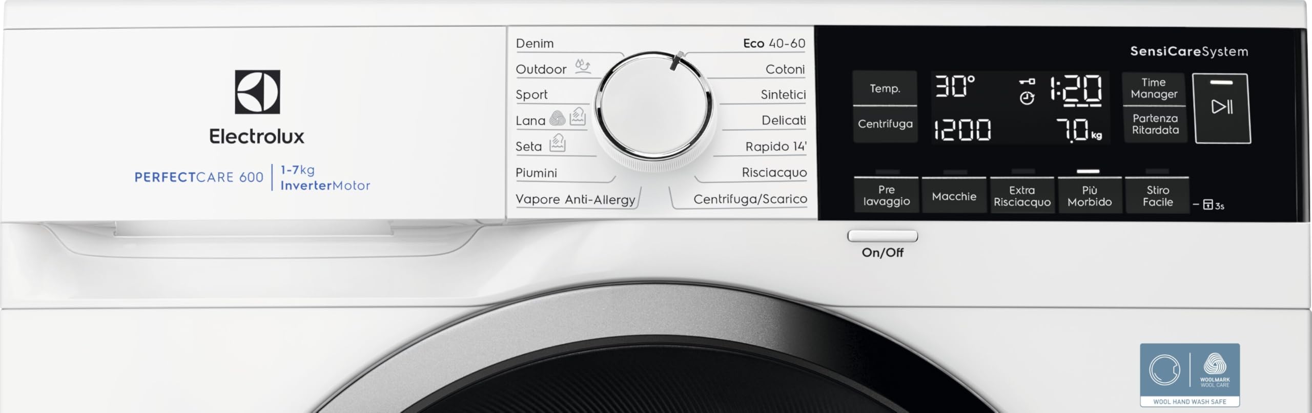 electrolux ew6s327a perfectcare 600 pralka slim ładowana od przodu, pojemność znamionowa programu eco 40°-60° (kg) 7,0 kg prędkość wirowania 1151 klasa efektywności energetycznej bez podłączenia