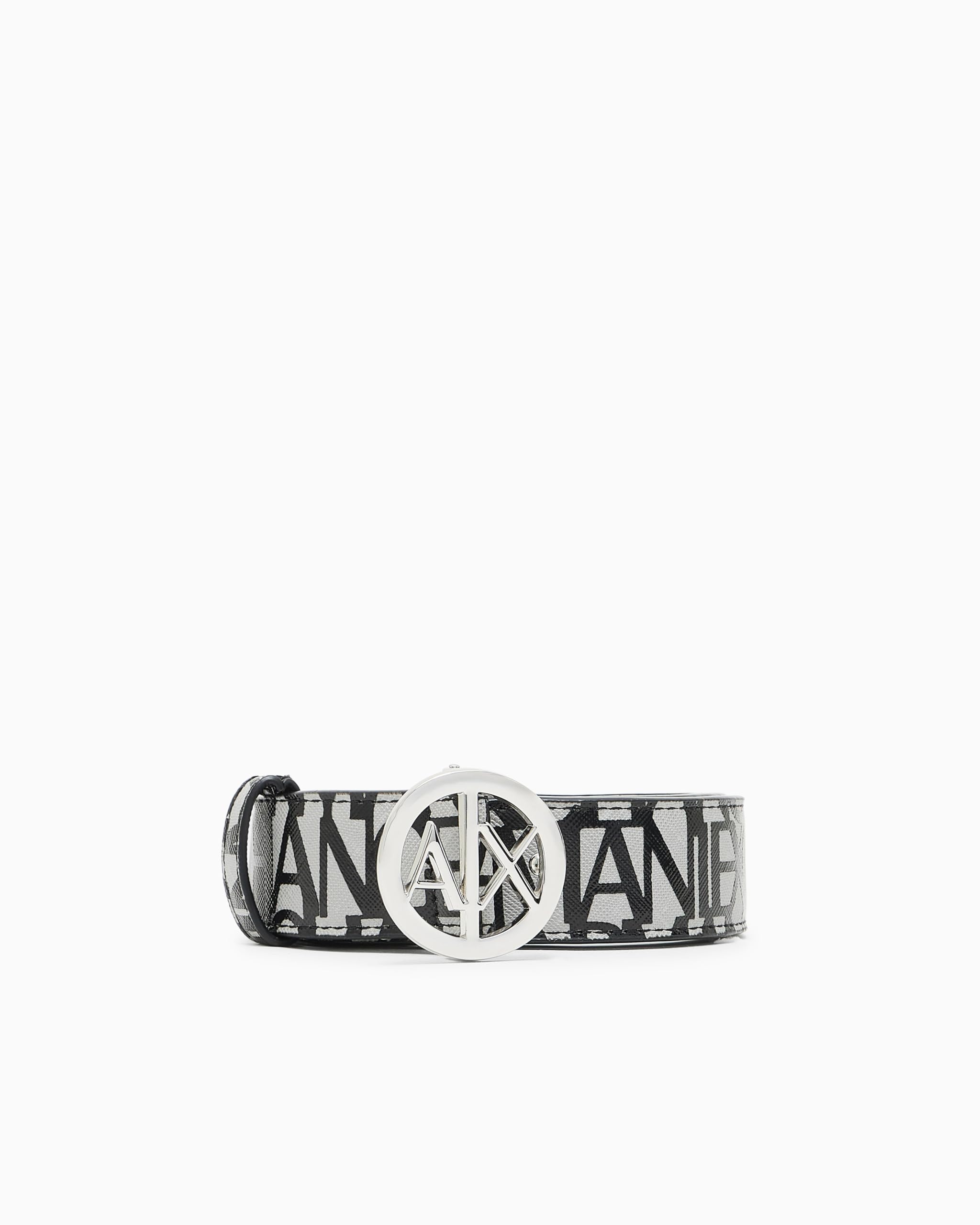 A | X ARMANI EXCHANGE donna Allover Logo BeltBelt