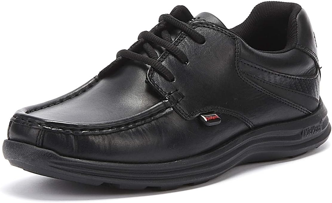 Kickers Boy's Reasan Lace Junior School Shoes