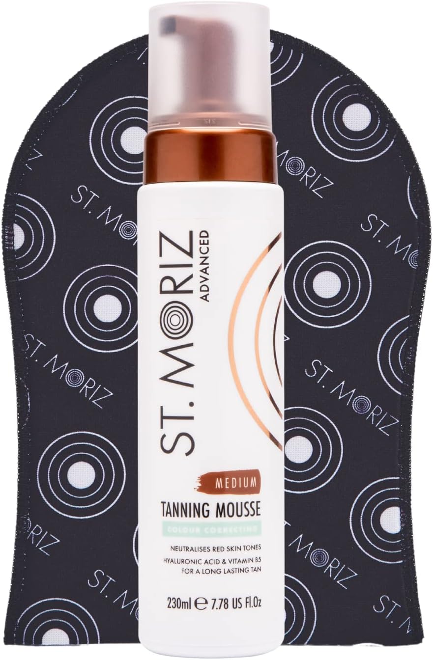 St. Moriz Advanced Color Correcting Self Tanner Mousse in Medium 230ml Color