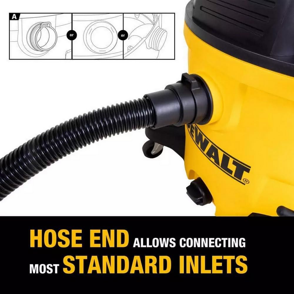 Dewalt DXVA13-0801 - Set di accessori per la pulizia dell'auto, colore: Nero