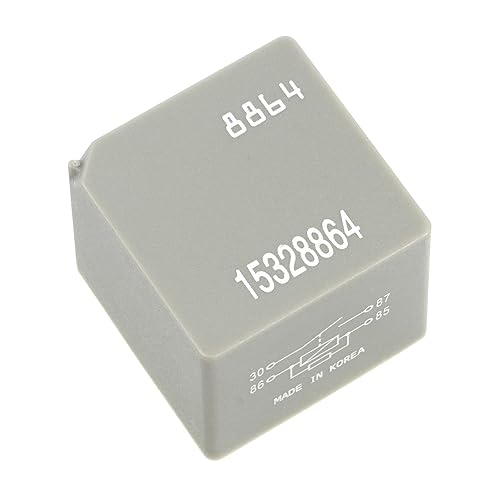 15328864 Relé de arranque de fusible de control de compresor de 12 V CC 40 A, 4 pines, compatible con Chevy GMC GM Buick A/C reemplazar OK2A167740