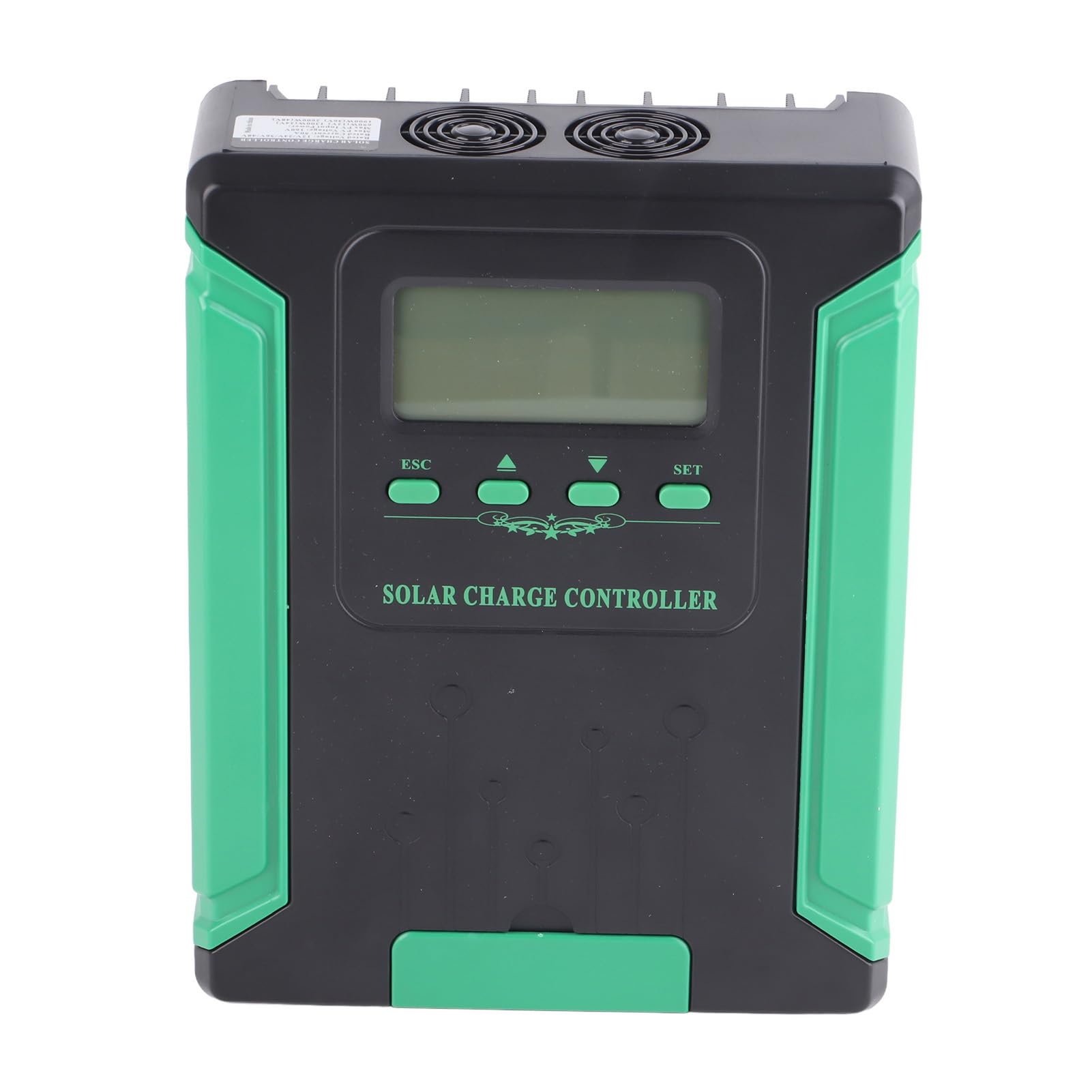 Regolatore di carica solare, controllo del pannello solare di tracciamento di picco, doppio o multiplo, alta efficienza, 12 V, 24 V, 36 V, 48 V, per illuminazione paesaggistica (50 A)