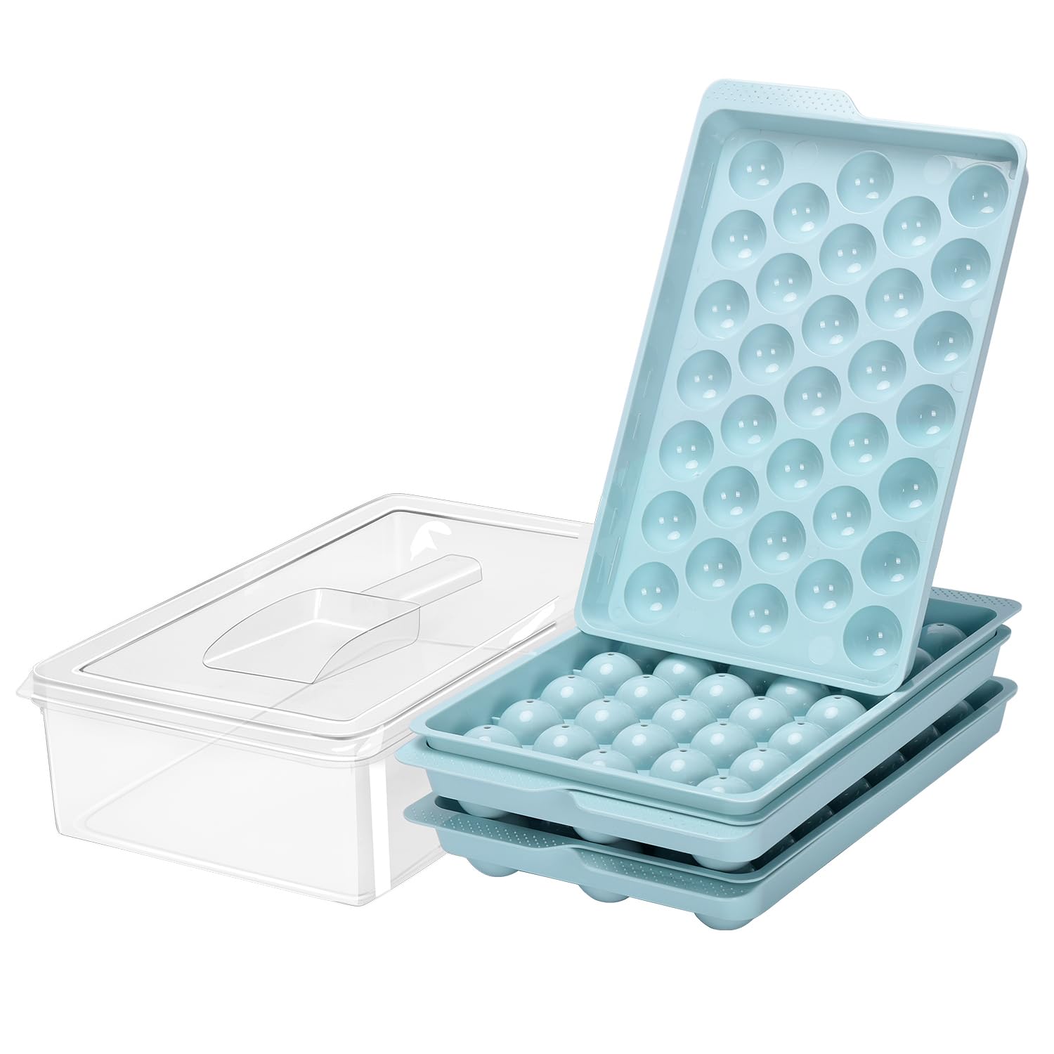 Ice Cube Tray Mold Maker Clear Big Ice Ball Freezer for Whiskey