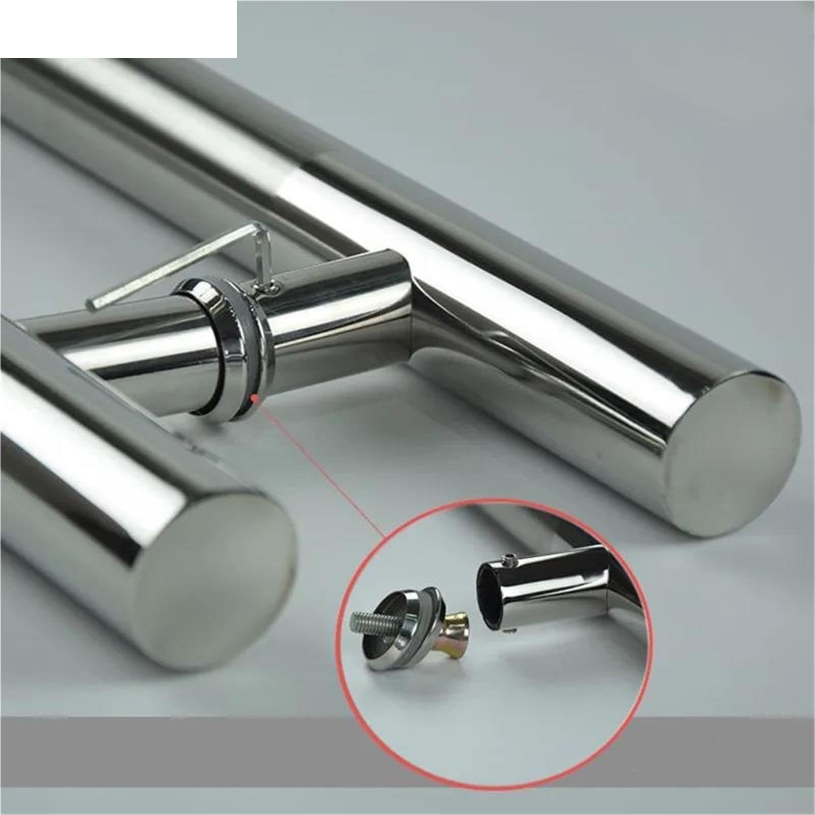 1 paio di maniglie for porte rotonde in vetro Per Porte in Vetro