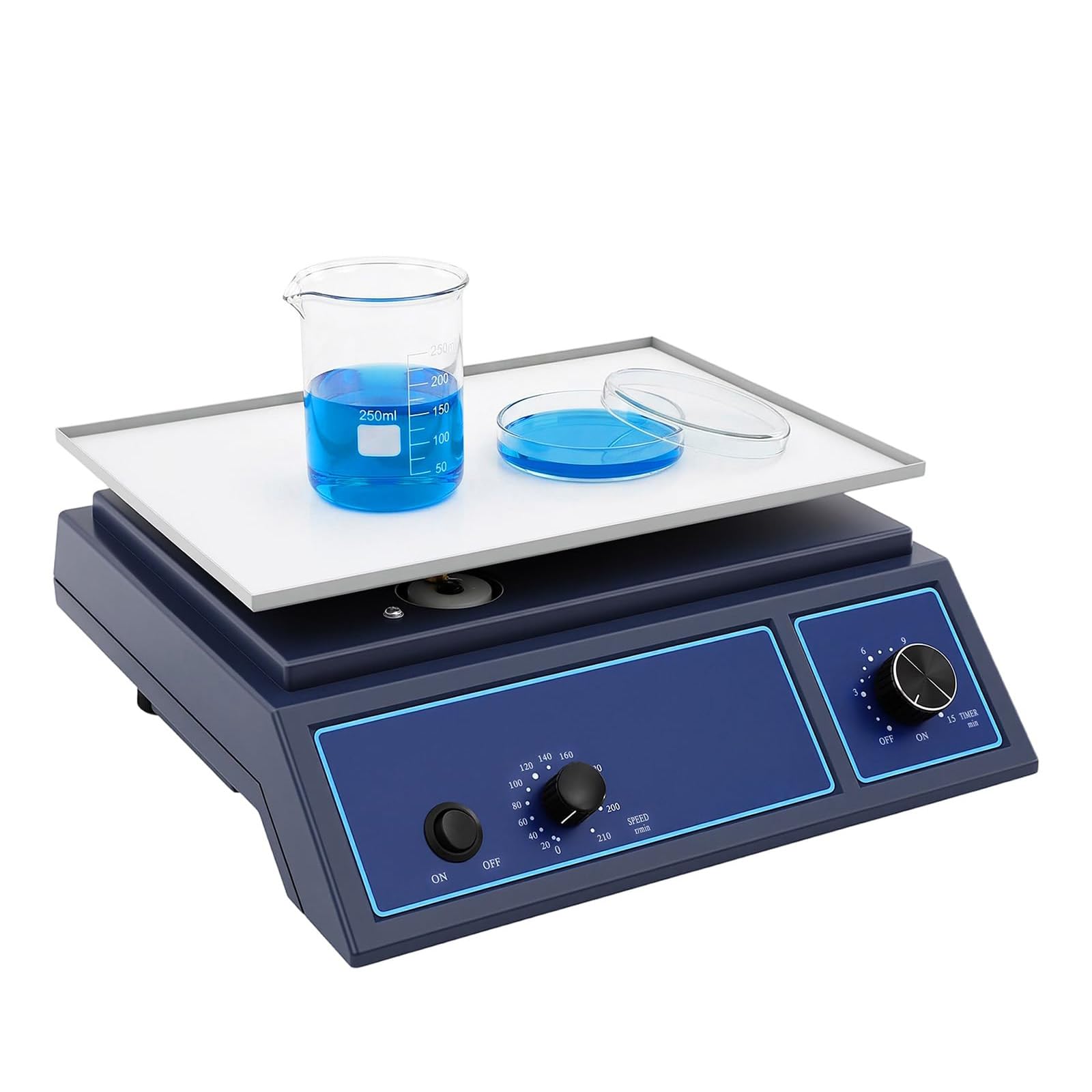 Agitador Orbital Laboratorio, Velocidad Ajustable 20-210Rpm, Para Productos