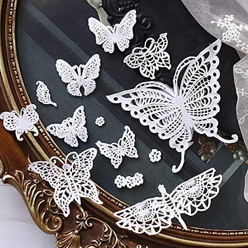 Miniatura 3 de Azúcar comestible mariposa libélula pastel de encaje silicona estera en relieve textura fondant impresión estera de encaje decoración molde goma