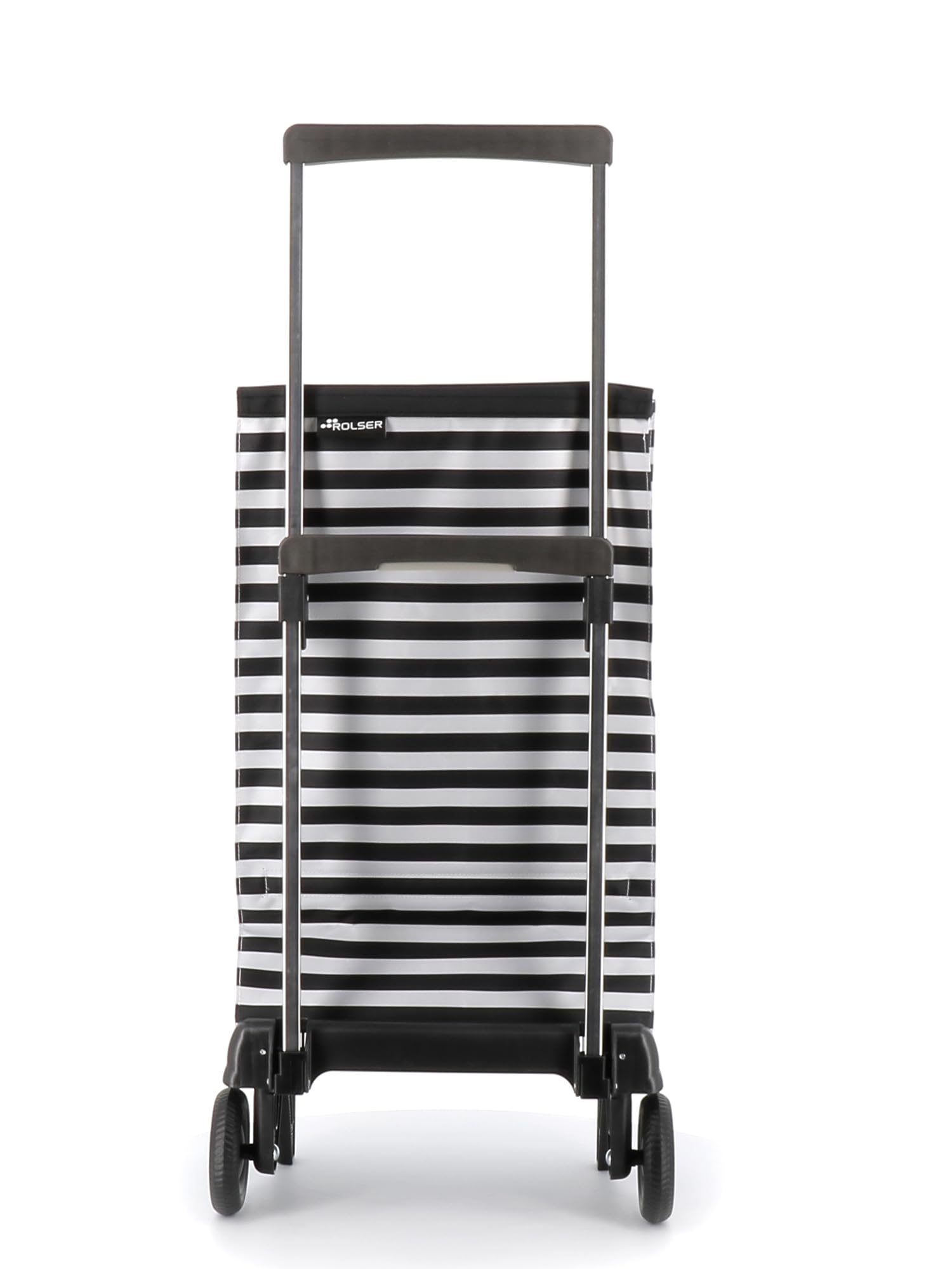 Carro Rolser Plegamatic Marina 2 Ruedas Plegable - Blanco y Negro