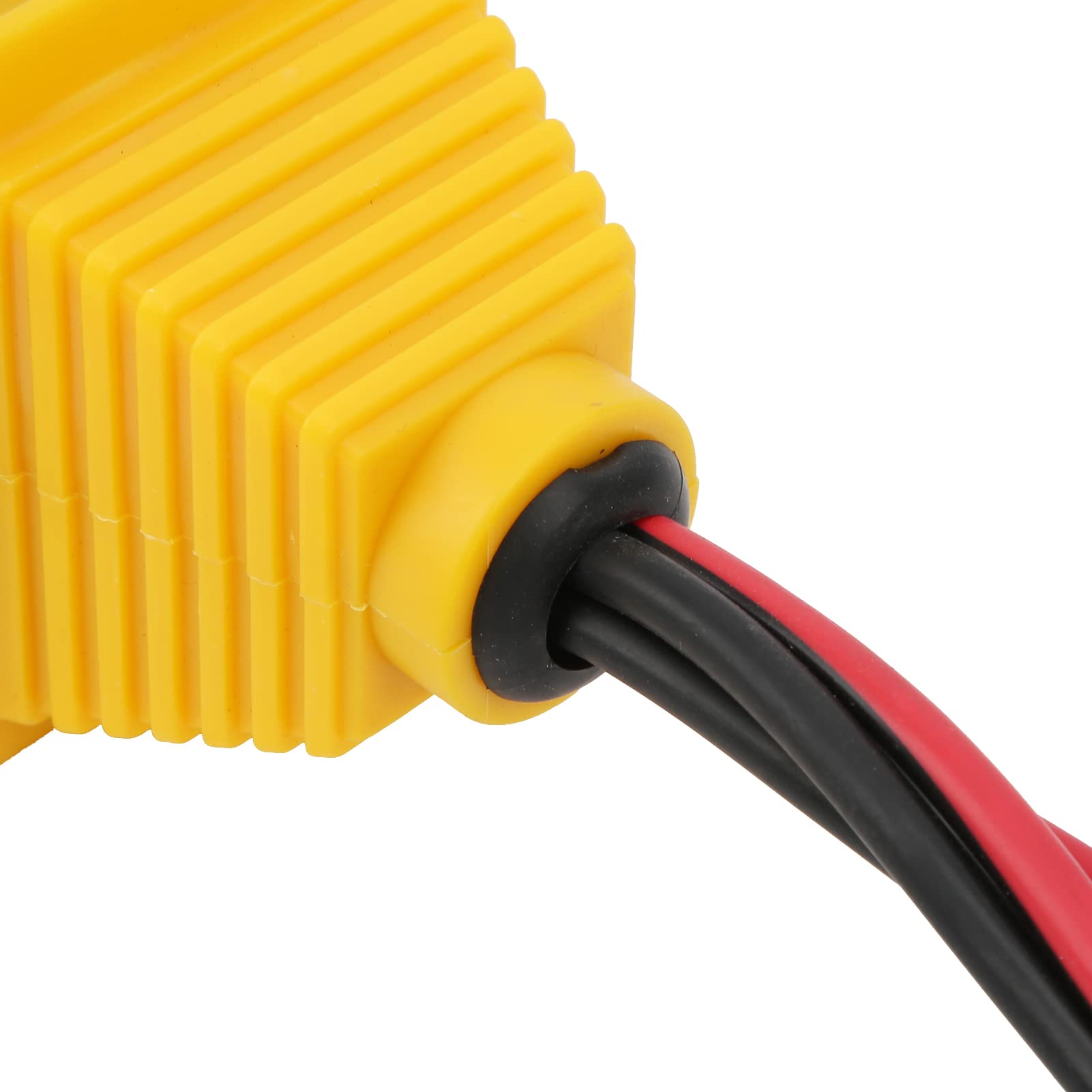 Fydun Controller cablato per verricello Assemblaggio pulsantiera Stile Pulsante 12V per Capstan 1500lbS 5000lbs, Giallo