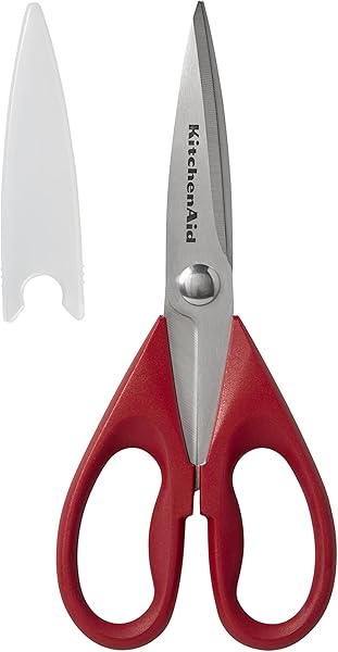 KitchenAid Cesoie da Cucina in Rosso/Nero