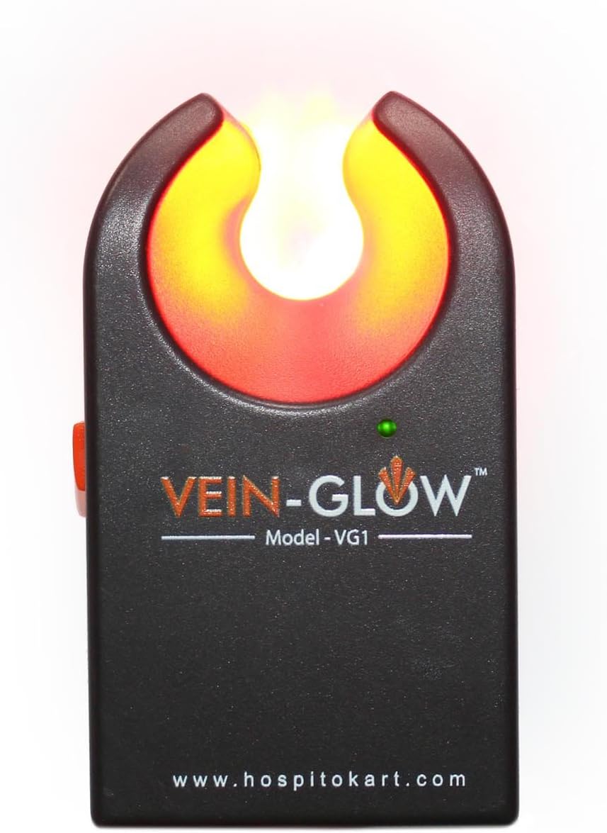 Vein Glow, USB Charging, 3 Color changing option with 4 in 1 switch, All skin tone, Made in India with 1 year Replaceable Warranty, CE & ISO Certified, ANSI