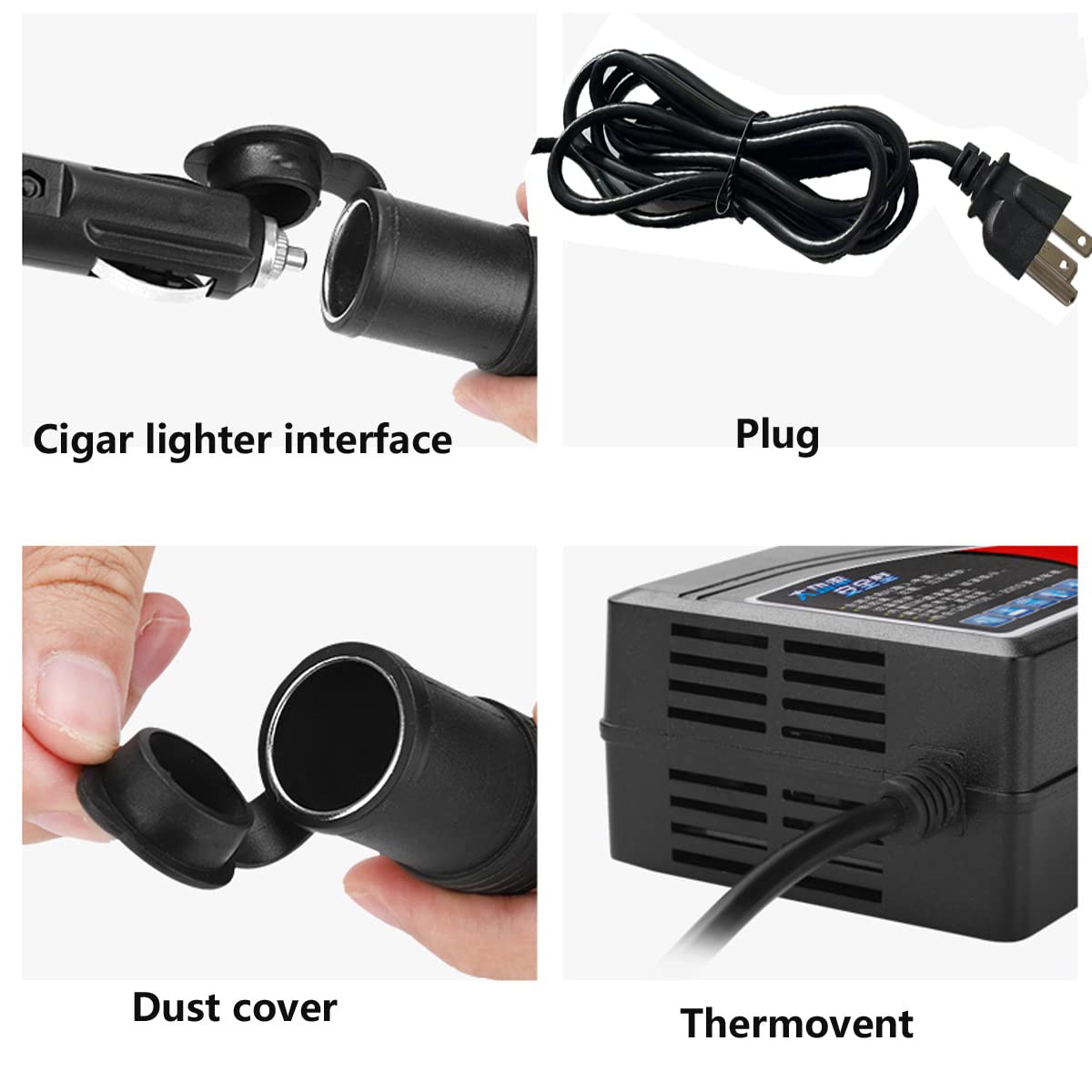 110 volt cigarette lighter adapter Amazon.com: 110v to 12V Converter AC to DC Adapter 20amp 250W 11.5ft Wall  Plug to Cigarette Lighter Socket Car Outlet Adapter for Tire Inflator,  Fridge, Air Compressor, Camping Cooler 12V Accessories :