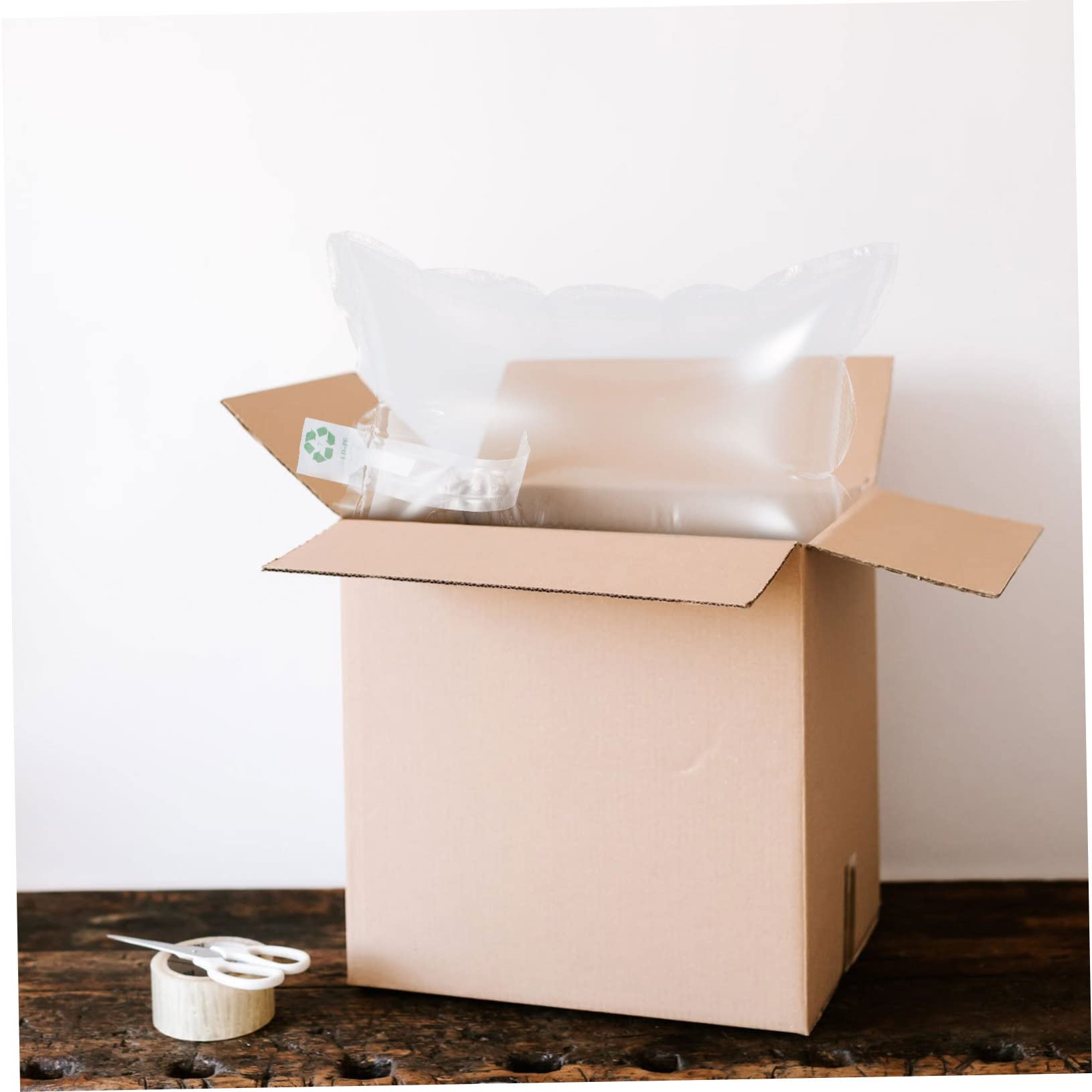 Bolsa de Aire Inflable de 100 Piezas para Embalaje, Material Sintético Resistente, Diseño Protector para Objetos Frágiles en Almacenamiento y Envío