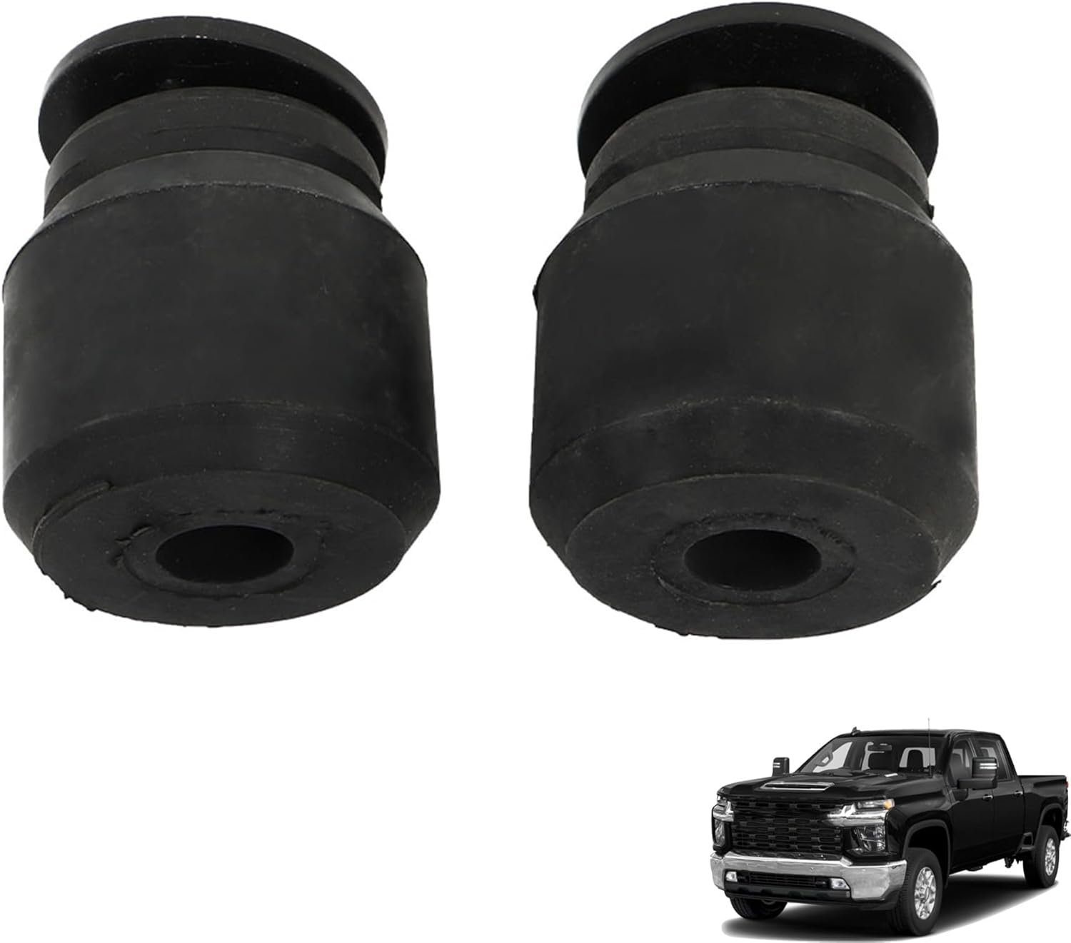 Suspension Helper Spring GMFK15A Front Kit Replacement for Sierra 1999-2021 Silverado