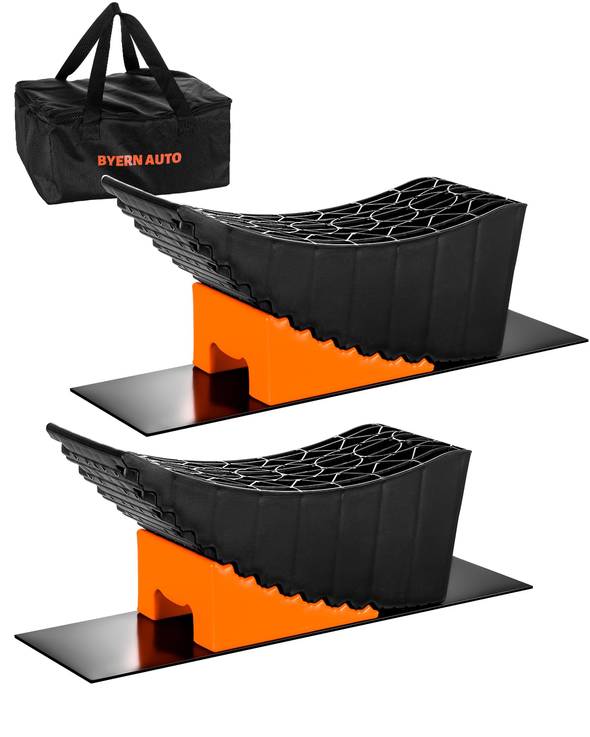 BYERNAUTO Large Camper Levelers 2 Pack, RV Leveling Blocks Ramp Kit for ...