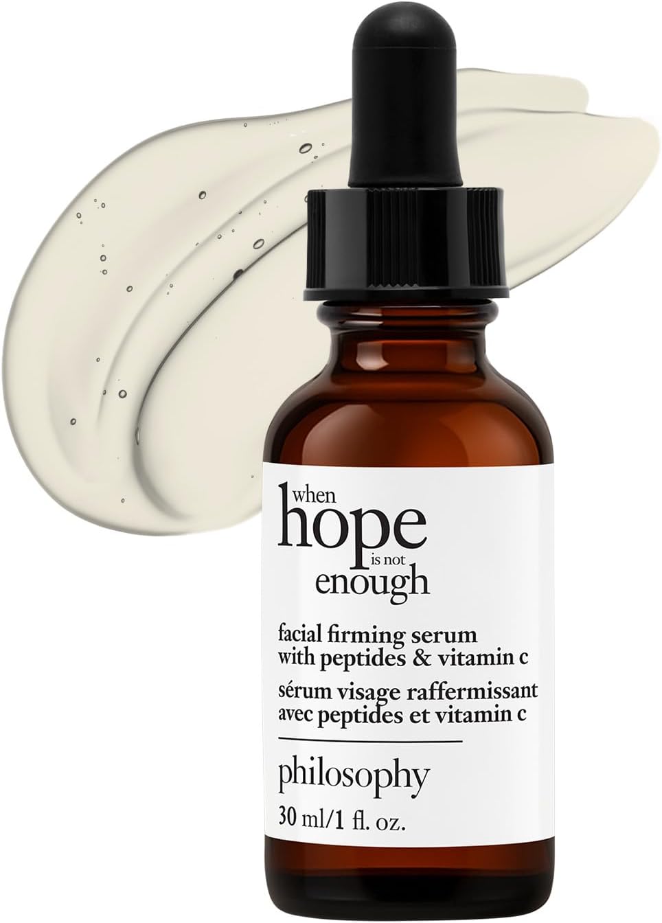 Philosophy When Hope Is Not Enough Facial Firming Serum With Glutathione, Peptides, Vitamin C And E And Soy 29.6 ml/1 fl.oz