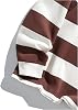 Suéter de Manga Larga a Rayas Rugby para Hombre SweatyRocks 3