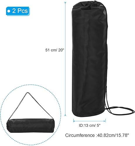 Miniatura 9 de PATIKIL Bolsa de repuesto para silla ultra pequeña de 17 pulgadas, bolsa de transporte plegable de nailon con correa para el hombro para viajes al