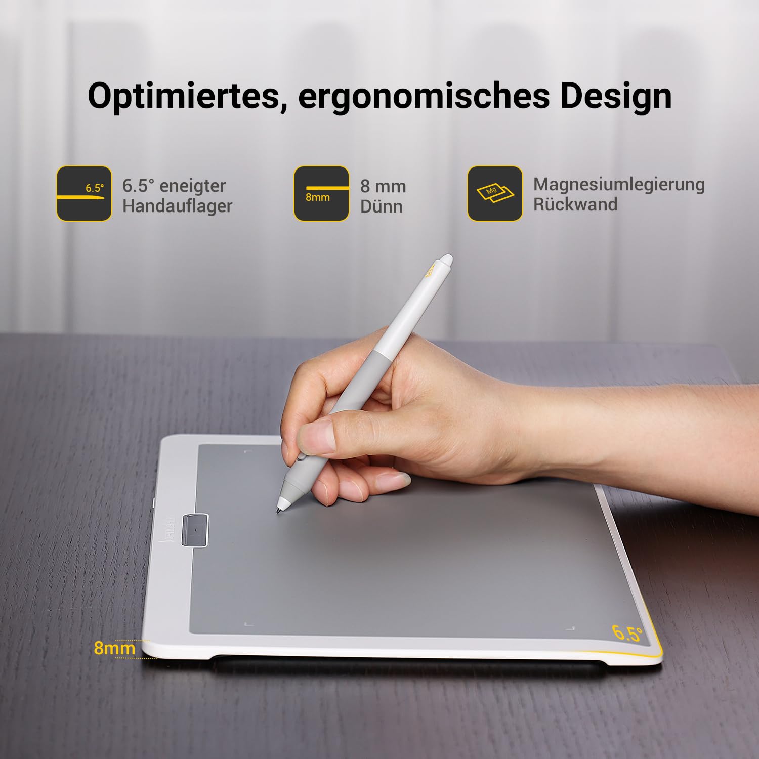 Xencelabs Pen Tablet Medium Bundle SE v2 Professionelles Grafiktablett 12 Zoll für Profi Kreative Zeichentablett mit 2 Batteriefreien Stiften und Quick Keys