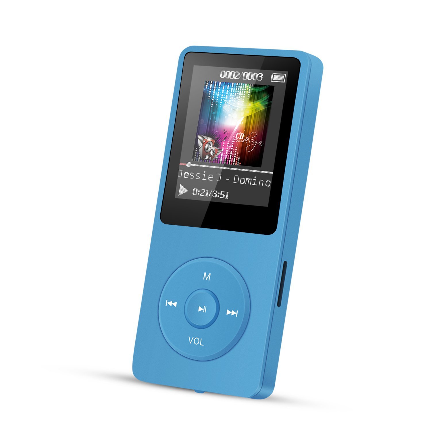 AGPTEK A02 Reproductor de MP3 8 GB Pantalla de 1,8