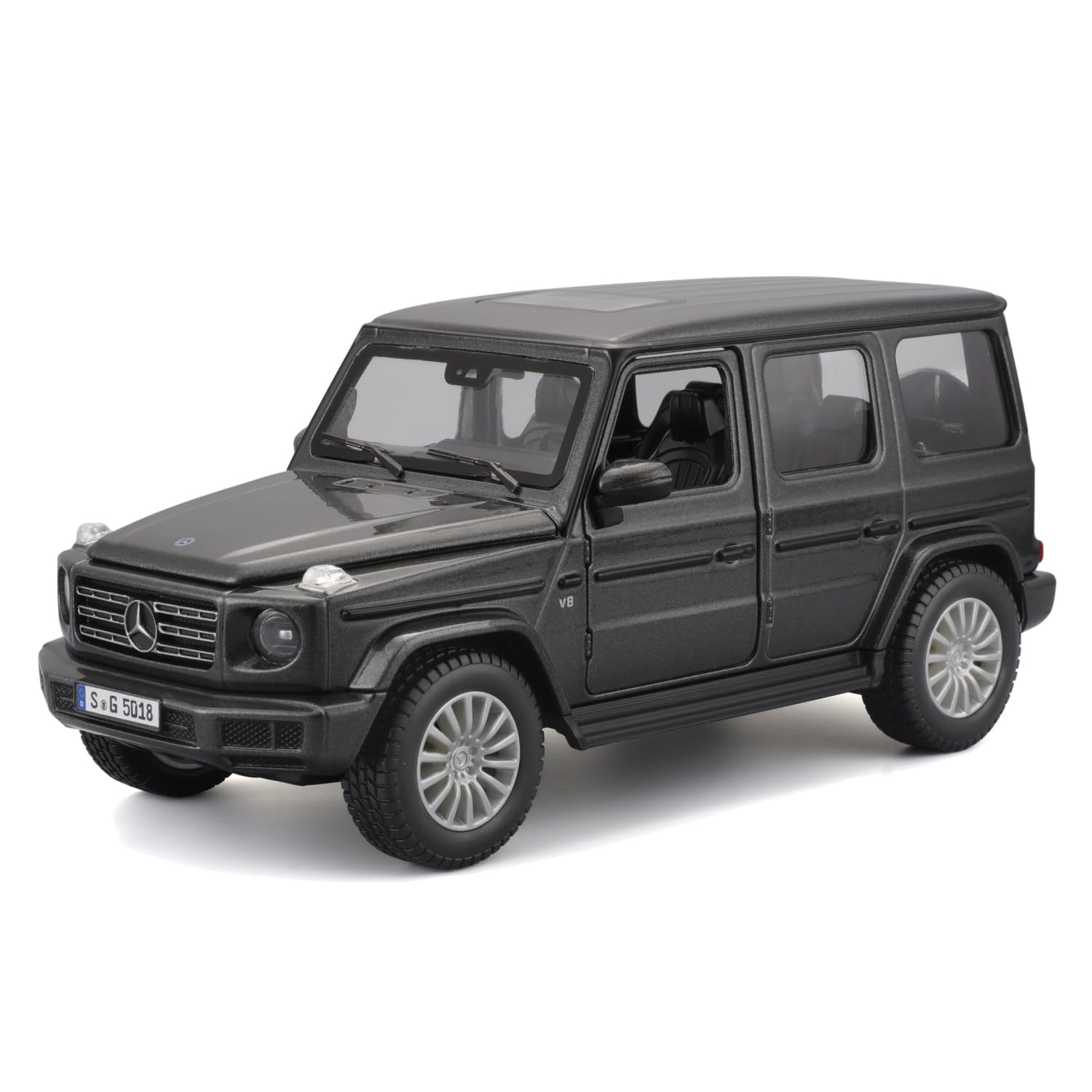May Cheong GROUP-MAISTO-1/24 Mercedes Benz G Class AMG SUV-Grey Vehicle for Children from 3 years - M31531GR, M31531GR