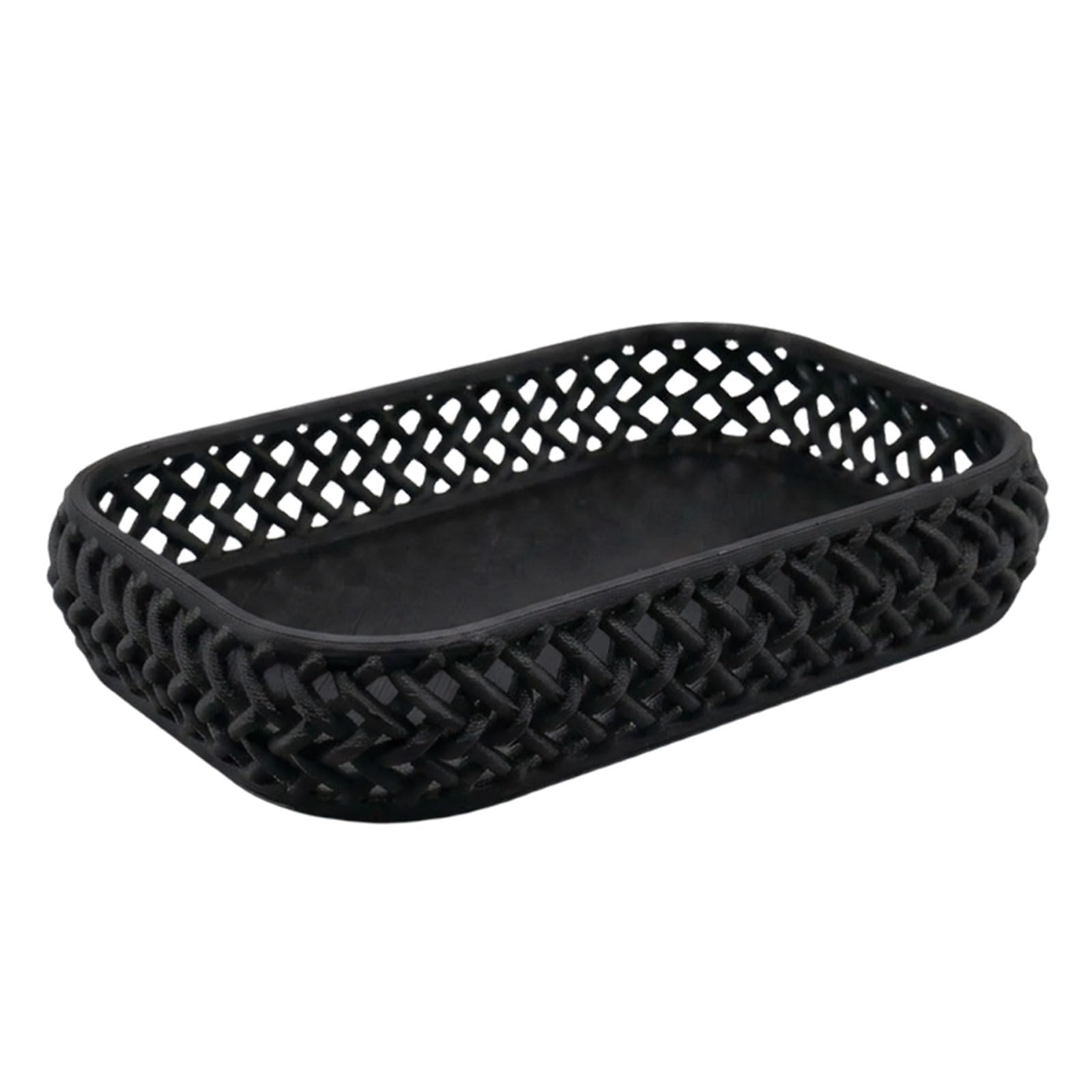 Practical Household Storage Solution with Handwoven Pattern Suitable for Keys Makeup or Tabletop Decoration Decorative Holder