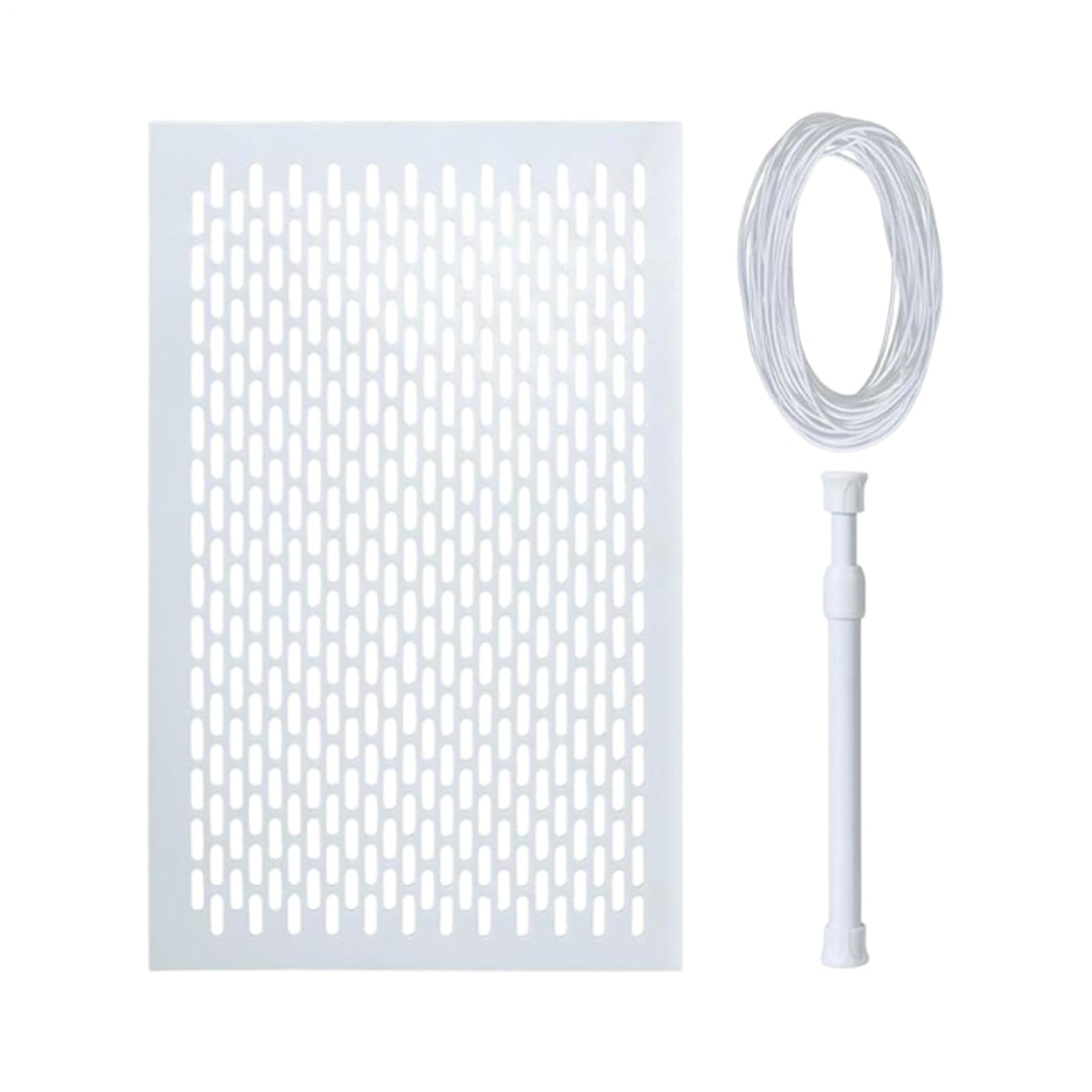 Kit d'écumoire de piscine, protecteur d'écumoire, filet de protection des feuilles, aucun outil nécessaire, rangement compact, 40 x 24 cm, pour salle de sport à domicile, école
