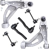 Vista 90 de Detroit Axle - Kit de brazos de control delanteros para Chevy GMC Silverado Sierra 1500 Avalanche Yukon Tahoe Escalade ESV EXT, 2 brazos de control