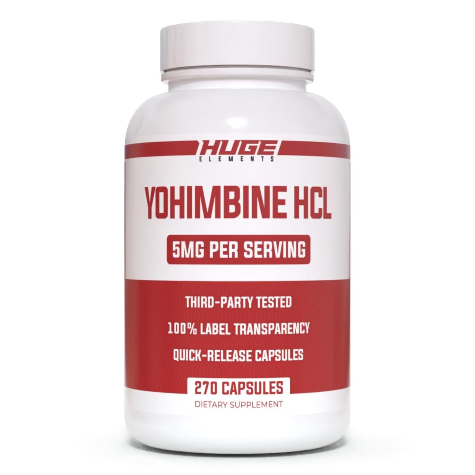 Huge Supplements Yohimbine HCl 5mg