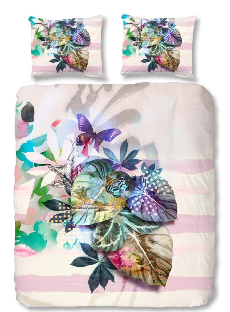 Good Morning Duvet Cover, Cotton, Multi-Coloured, 140 X 200 cm