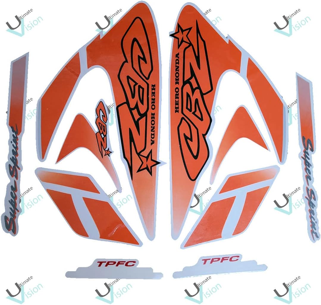 Motorcycle Bike Body Stickers & Decals kit Wrep Stickers for CBZ Star (UV211031HHCS01)