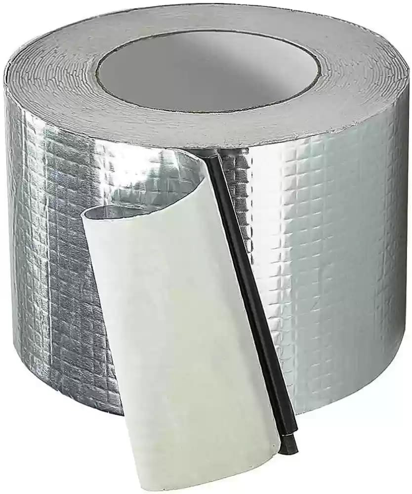Techinstro Waterproof Aluminium Rubber Tape | Hot & Cold Temperature Aluminium Foil Tape | Perfect for Sealing, Leakage,Crack,Roof Crack,Broken Drain,Metal & Pipe Repair | (5CM x 5M,Silver)(Pack of 1) (B0D14W4RNL) Amazon Price History, Amazon Price Tracker