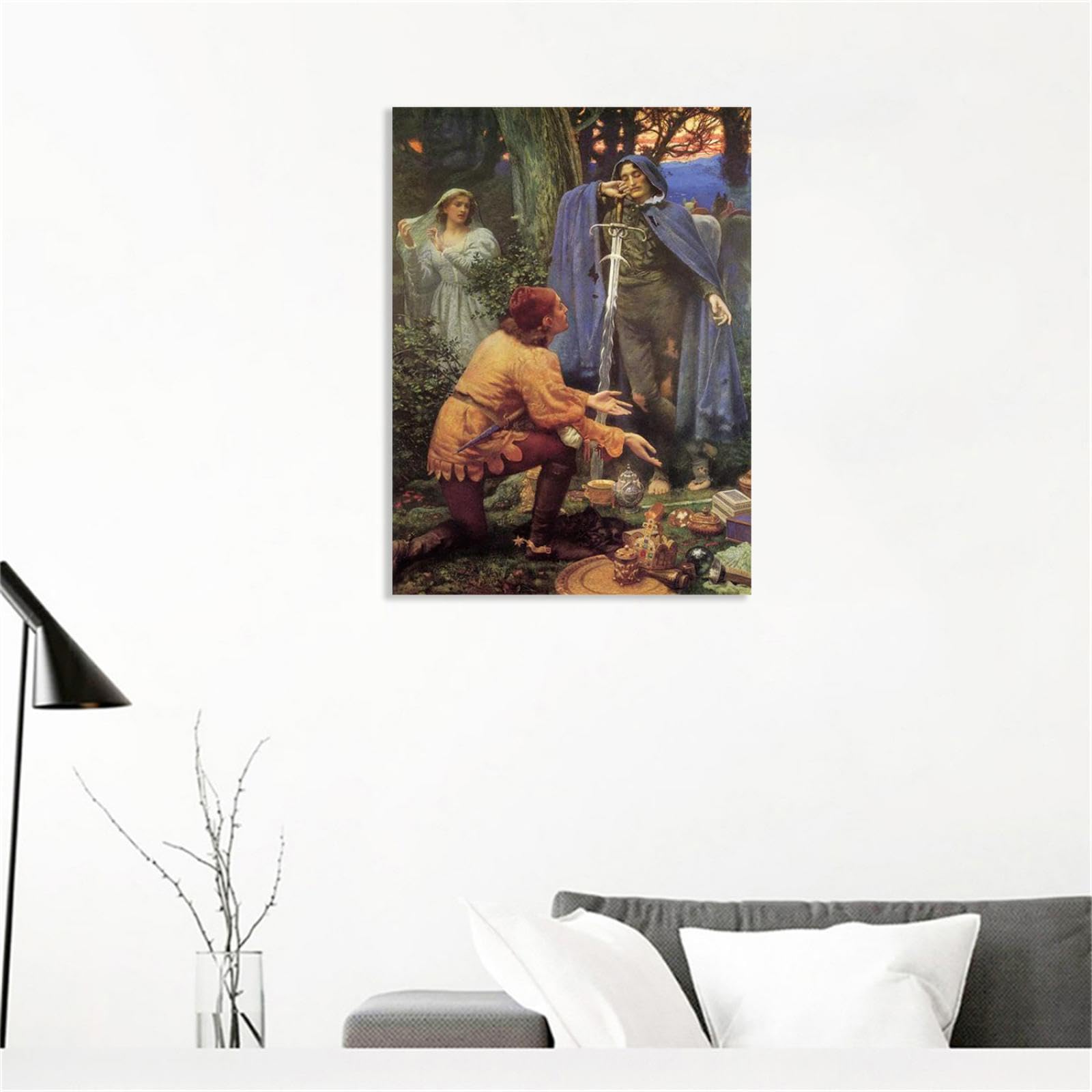 Amazon.com: SDYJ6GSW Fairy Painting Neoclassical Art Nouveau Print