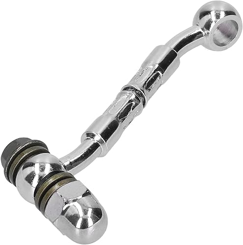 Miniatura 6 de El cuero artificial universal, la manguera de freno de acero amplía los recambios hidráulicos del conector para la modificación de la motocicleta