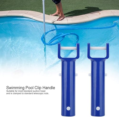 Miniatura 5 de Biitfuu Cepillo de clip en forma de V para spa, mango de cabeza de vacío, accesorios de piscina de repuesto para suministros de piscina, 2 uds