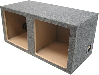American Sound Connection ASC 215SQ Compatible with Kicker L7 Subwoofer Dual 15" Sealed Square Sub Box Enclosure
