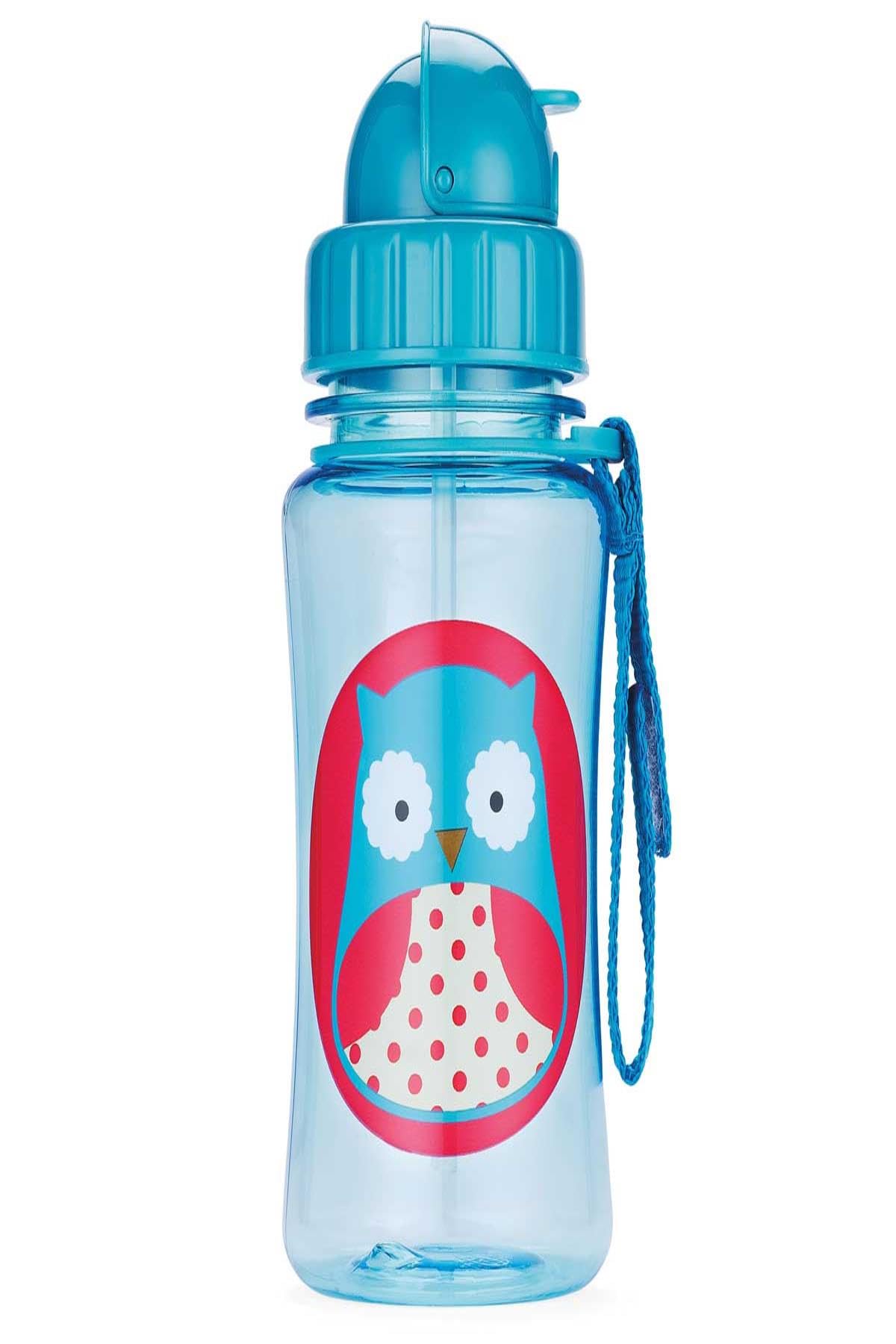 Zoo Straw Bottle Pp Owl (18 Months to 36 Months)