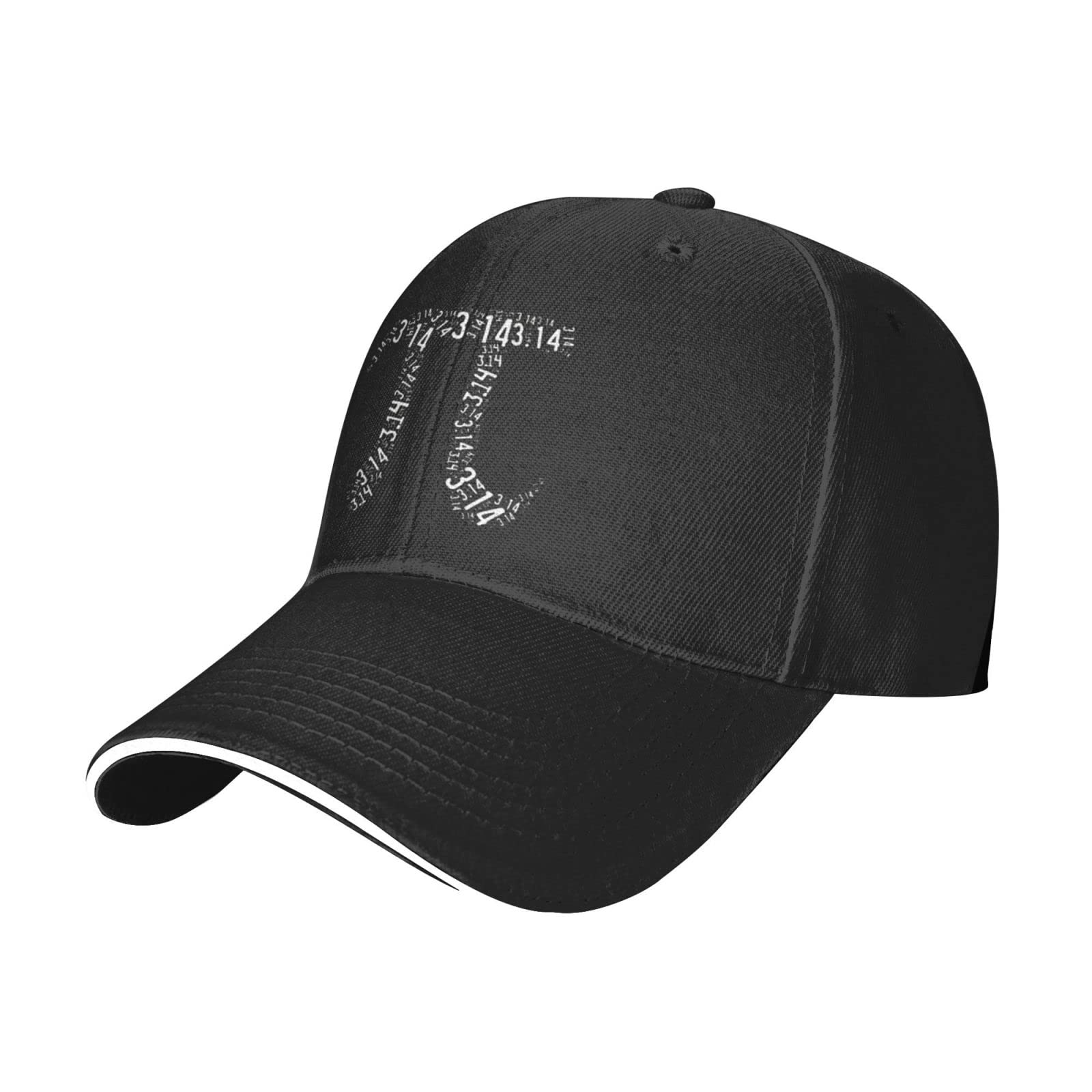 RFSHOP Pi Day Nerd Geek Love Math P Symbol Baseball Cap, Trucker Hats Vintage Cotton Dad Hat for Men Women Black