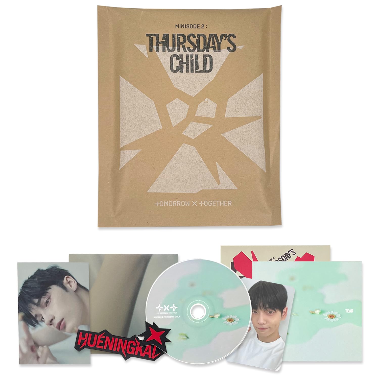 minisode 2: Thursday's Child 4th Mini Album (TEAR Ver. / Random) Photobook + Stickers + Photocard + Mini Poster + CD + 5 Extra Photocards Official K-POP Sealed Album