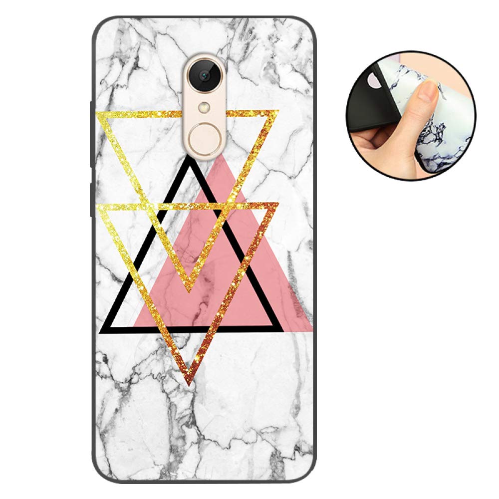 YYSJK For Black Case For Xiaomi Redmi 5 Case Redmi 5 Plus Case Cover Silicon Funda Soft Tpu Phone For Redmi 5 /5Plus Back Cover,SJL,5.7inch Redmi 5