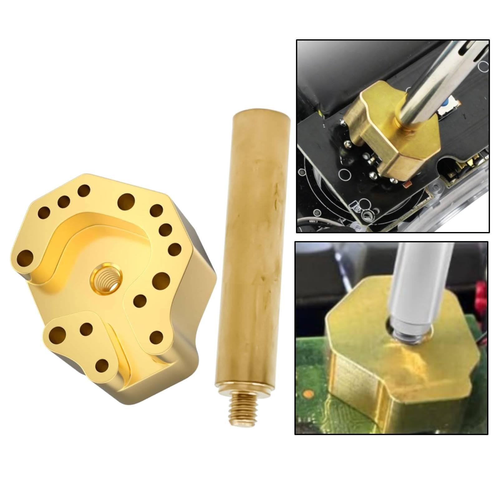 Joystick Punta Ferro Saldatore Accessori Rame Controller Strumento Professionale Facile Utilizzo Adatto per Appassionati Riparazione Gaming, 907