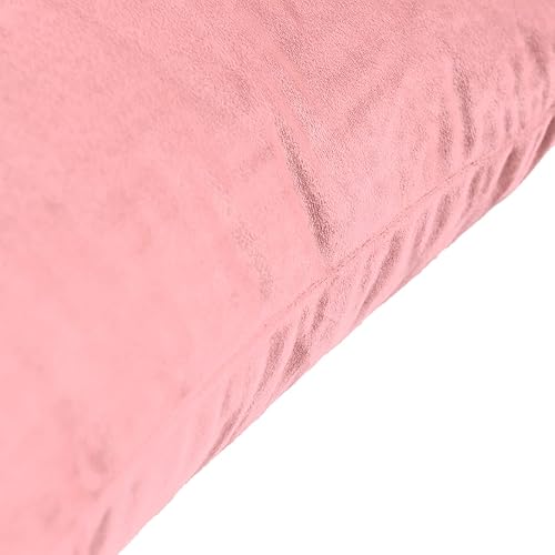 Miniatura 5 de FY FIBER HOUSE Paquete de 2 fundas de almohada de terciopelo, fundas de almohada cuadradas decorativas, suaves y sólidas, para sofá o sofá, 16 x 16