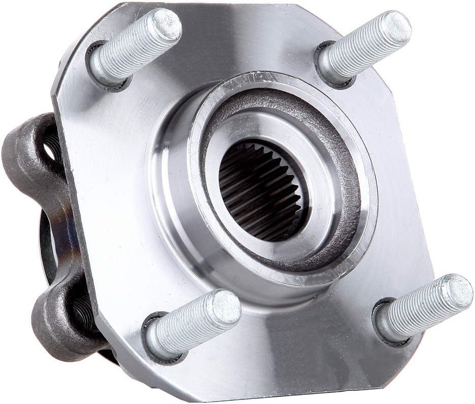 cciyu 513297 Wheel Hub and Bearing Assembly Replacement for fit 2007-2012 for Nissan Sentra Wheel Hubs with ABS 5 Lugs (2)