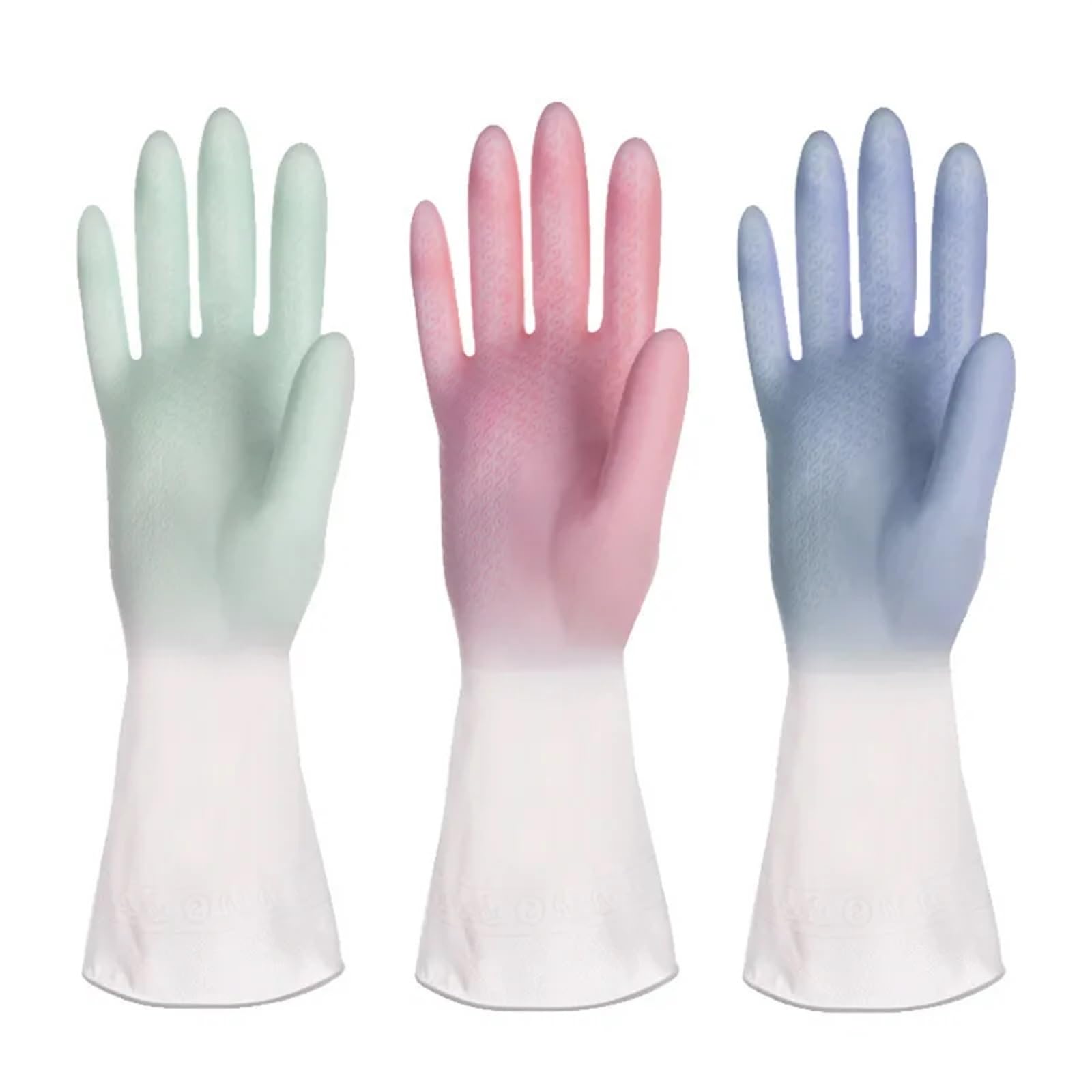 saubere Handschuhe, Geschirrspüler, Geschirrspülerhandschuhe, Reinigungswerkzeuge(Blau,S)