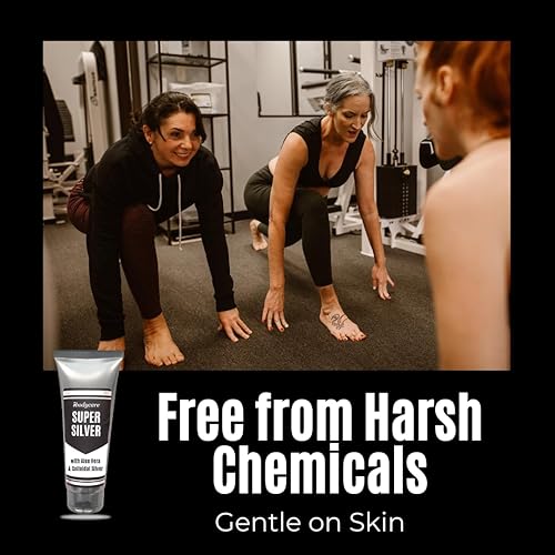 Miniatura 3 de Gel de plata coloidal Super Silver Nano-Silver de 45 ppm para la piel, comodidad y bienestar, curación, hidratación y calmante, 4 onzas, varios