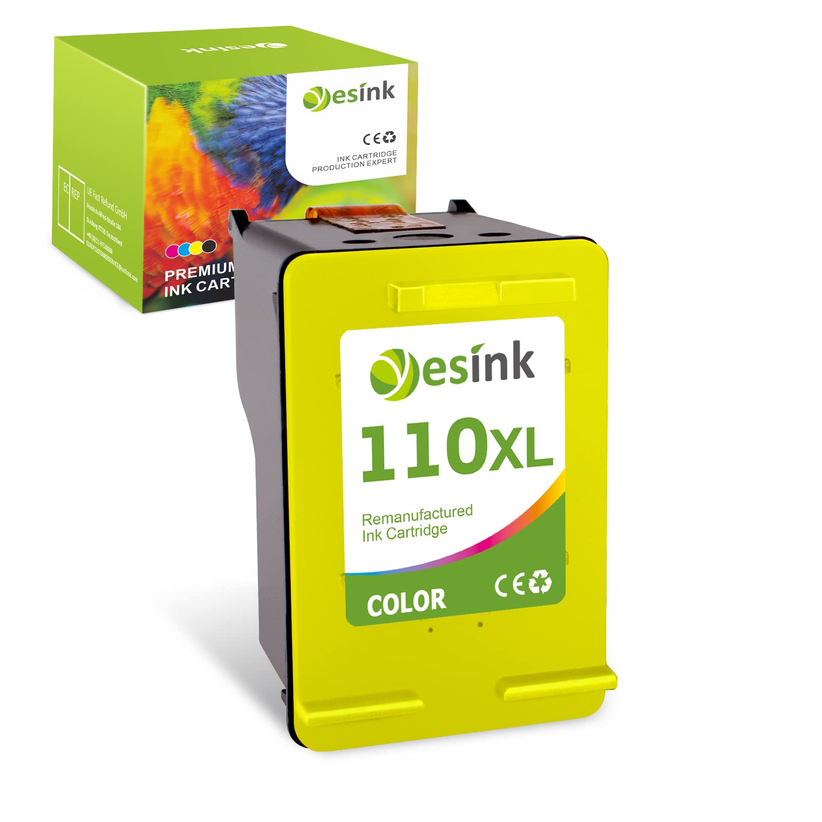 Ersatzpatrone Für HP 110 & 110 XL – Kompatibel Mit Vielen Photosmart Modellen