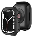 TSHIENTT Hard Bumper Case Compatible with Apple Watch 38mm Series 3 2 1| Without Tempered Glass | All-Around Ultra-Thin Bumper Hard PC | [NO Glass Screen Protector] [Pack of 1] (Black, 38MM) gallery image